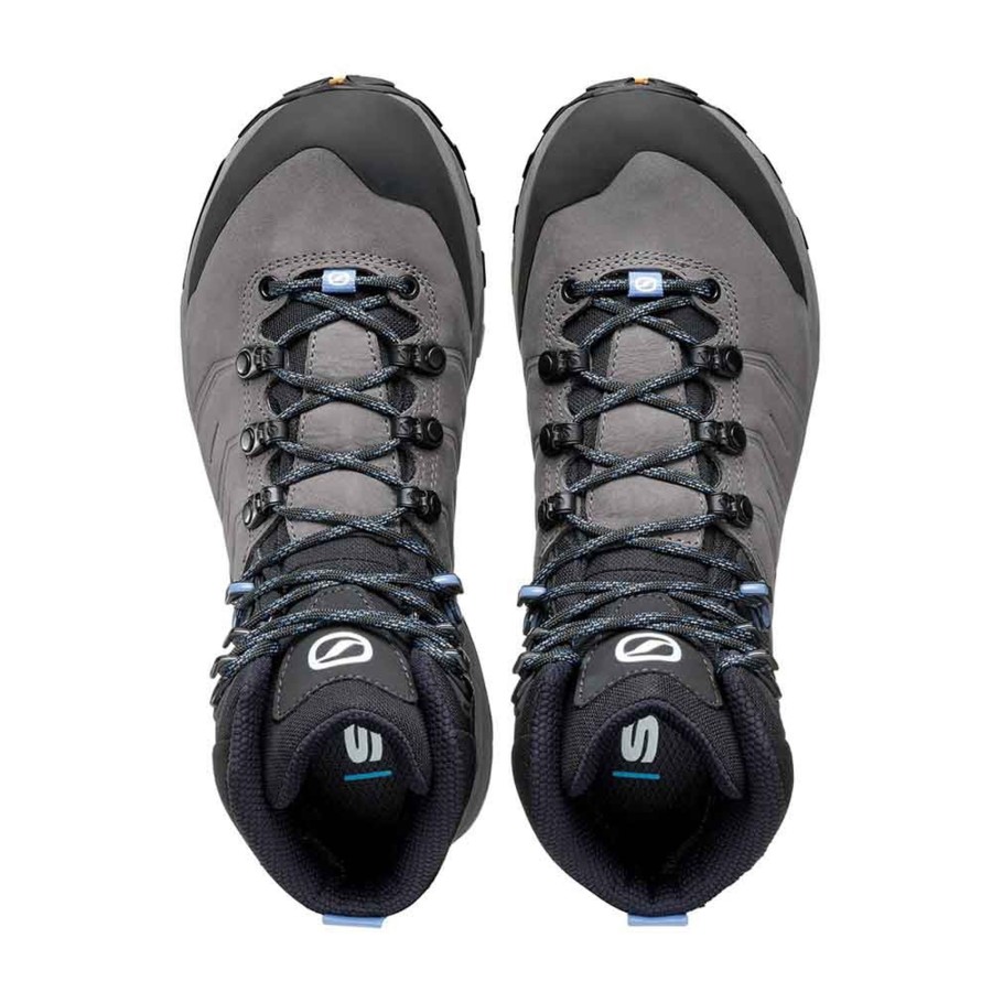 Footwear Scarpa Walking Boots | Scarpa Womens Rush Trk Pro Gtx Boots - Smoke-Provence Grey