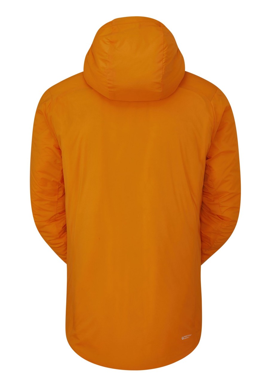 Clothing Rab Insulated Jackets | Rab Mens Xenair Alpine Jacket - Marmalade Orange