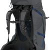 Rucksacks Osprey Backpacking Packs | Osprey Mens Aether Plus 70 Rucksack - Eclipse Grey