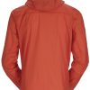 Clothing Rab Windshirts | Rab Mens Vital Hoody - Firecracker Orange