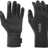 Clothing Rab Gloves | Rab Mens Power Stretch Contact Grip Glove Black