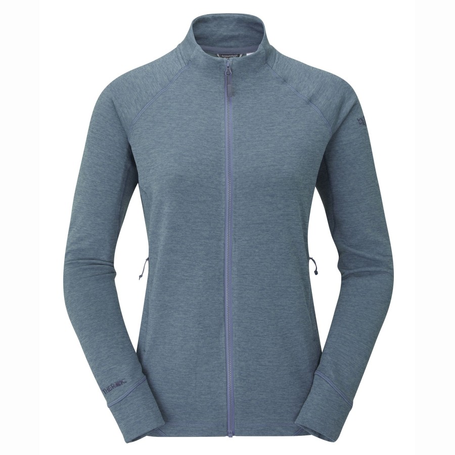 Clothing Rab Fleece & Mid Layer | Rab Womens Nexus Jacket - Orion Blue