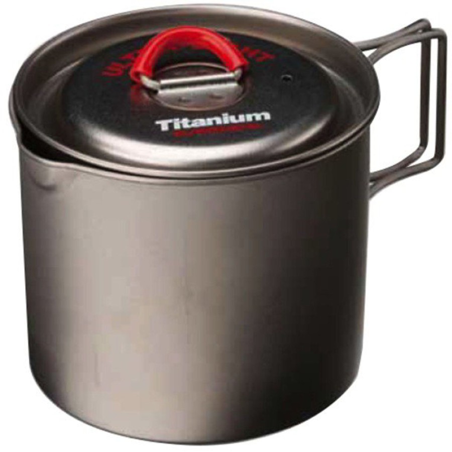 Camping Evernew Pots & Pans | Evernew Titanium Mug Pot - 500Ml Silver