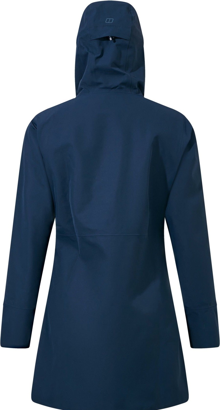 Clothing Berghaus Waterproof Jackets | Berghaus Womens Omeara Long Shell Jacket - Dusk Blue