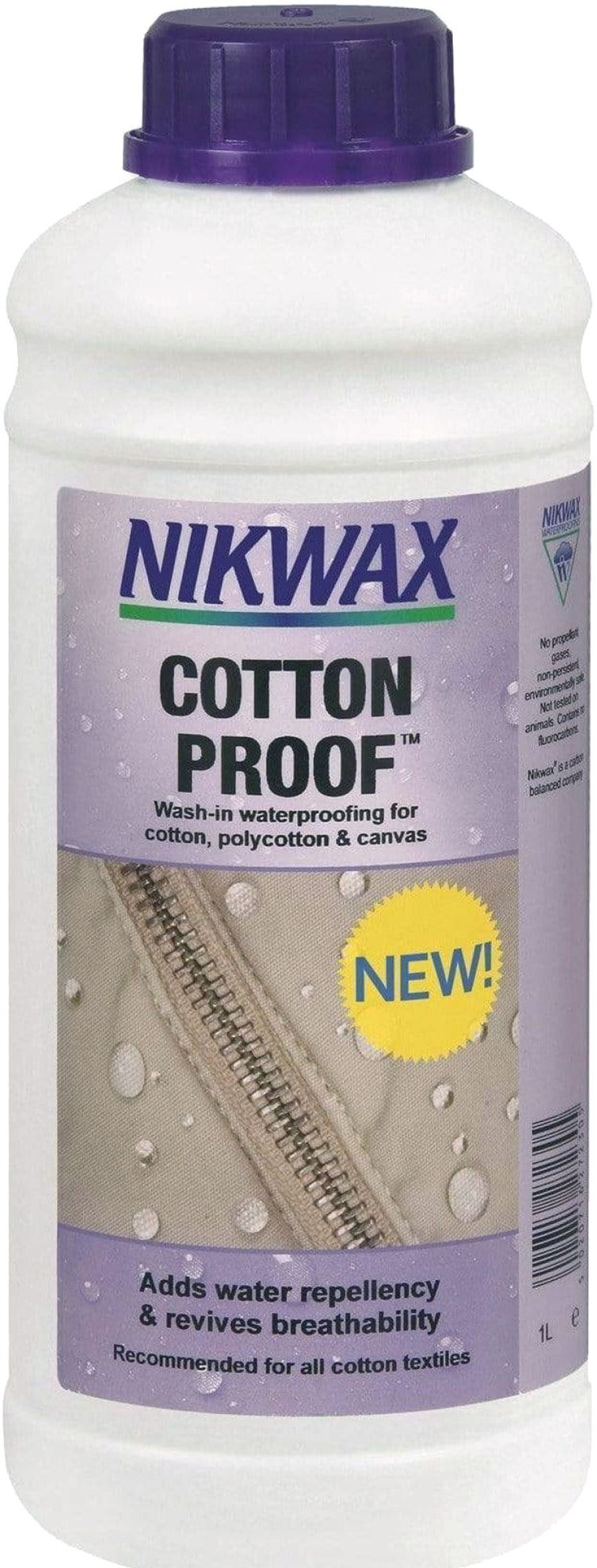 Clothing Nikwax Clothing Cleaning & Proofing | Nikwax Cotton Proof - 1L Clear