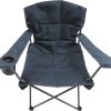 Camping Vango Camping Furniture | Vango Malibu Chair - Granite Grey Black