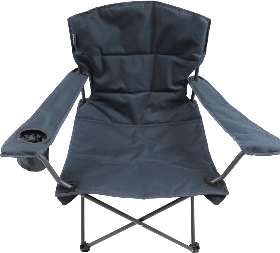 Camping Vango Camping Furniture | Vango Malibu Chair - Granite Grey Black