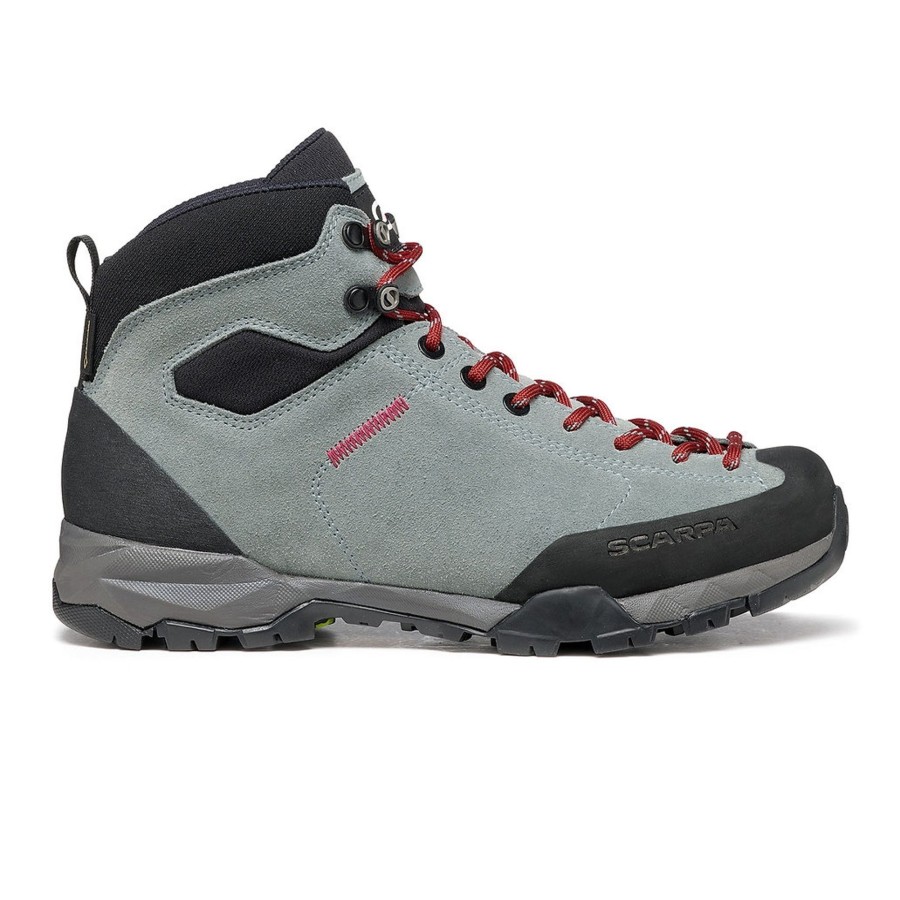 Footwear Scarpa Mid Height Boots | Scarpa Womens Mojito Hike Gtx Boots - Conifer-Rasberry Grey