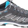 Footwear Meindl Walking Shoes | Meindl Mens Activo Gtx Shoes - Anthracite-Ocean Grey