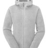 Clothing Rab Fleece & Mid Layer | Rab Womens Shearling Hoody - Pewter Grey