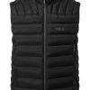 Clothing Rab Vests & Gilets | Rab Mens Electron Pro Vest Black