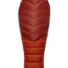 Camping Rab Backpacking & Lightweight Sleeping Bags | Rab Alpine 600 Sleeping Bag - Right-Hand Zip Clay Red