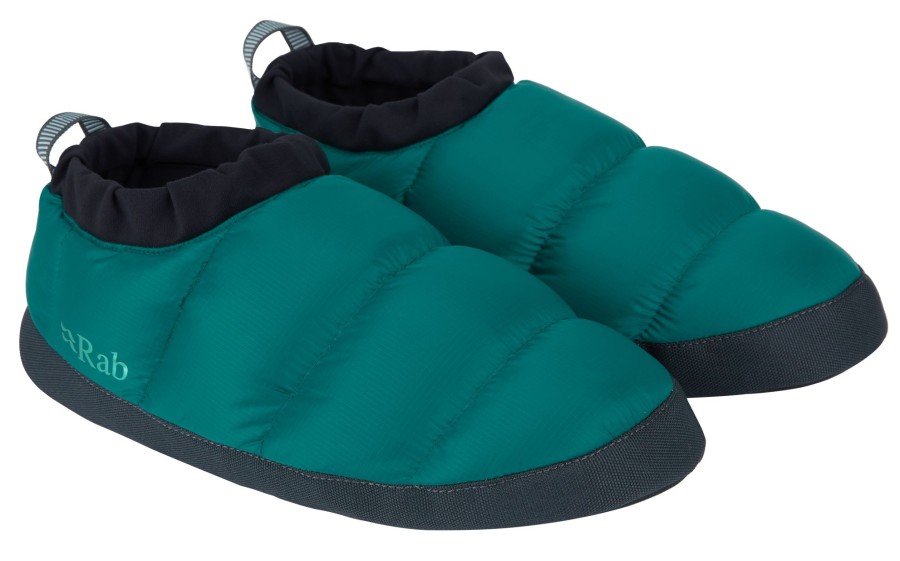 Footwear Rab Slippers | Rab Down Hut Slippers - Atlantis Blue