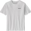 Clothing Patagonia T Shirts & Base Layers | Patagonia Mens P-6 Mission Organic T-Shirt White