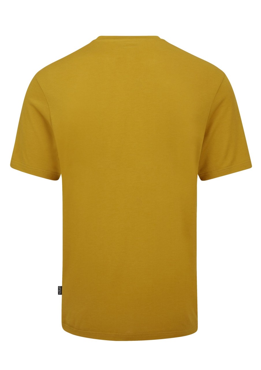 Clothing Rab T Shirts & Base Layers | Rab Mens Crimp Reflection Tee - Sahara Yellow