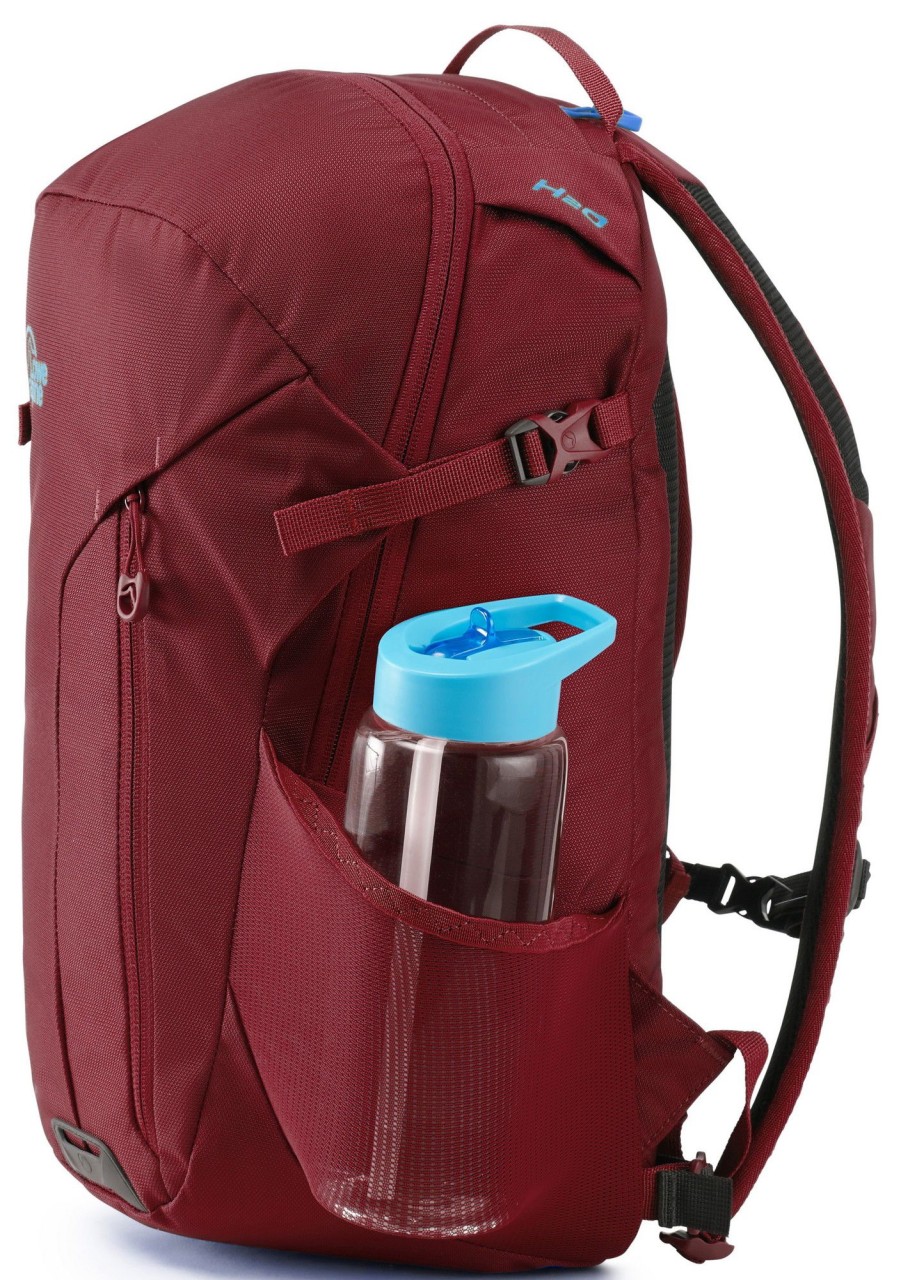 Rucksacks Lowe Alpine Day Packs | Lowe Alpine Edge 18 Rucksack - Raspberry Red