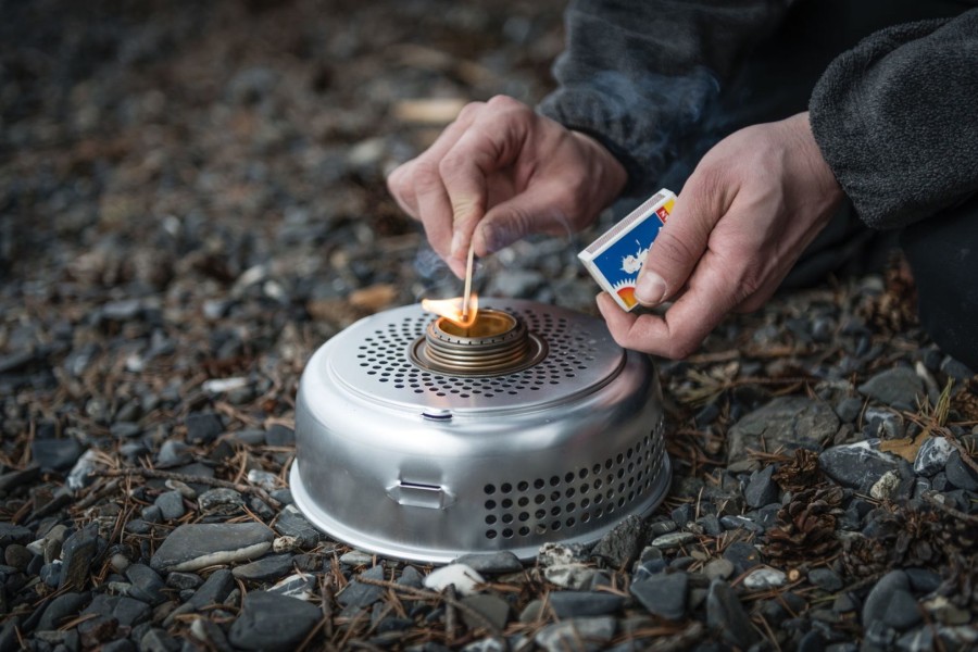 Camping Trangia Stove Accessories | Trangia Spirit Burner With Screw Cap Gold