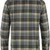 Clothing Fjallraven Shirts | Fjallraven Mens Singi Heavy Flannel Shirt - Super Stone Grey