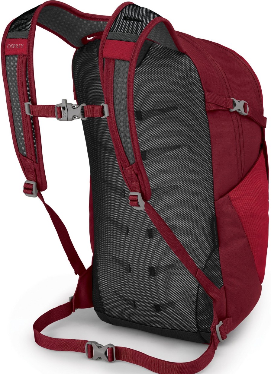 Rucksacks Osprey Day Packs | Osprey Daylite Plus Rucksack - Cosmic Red