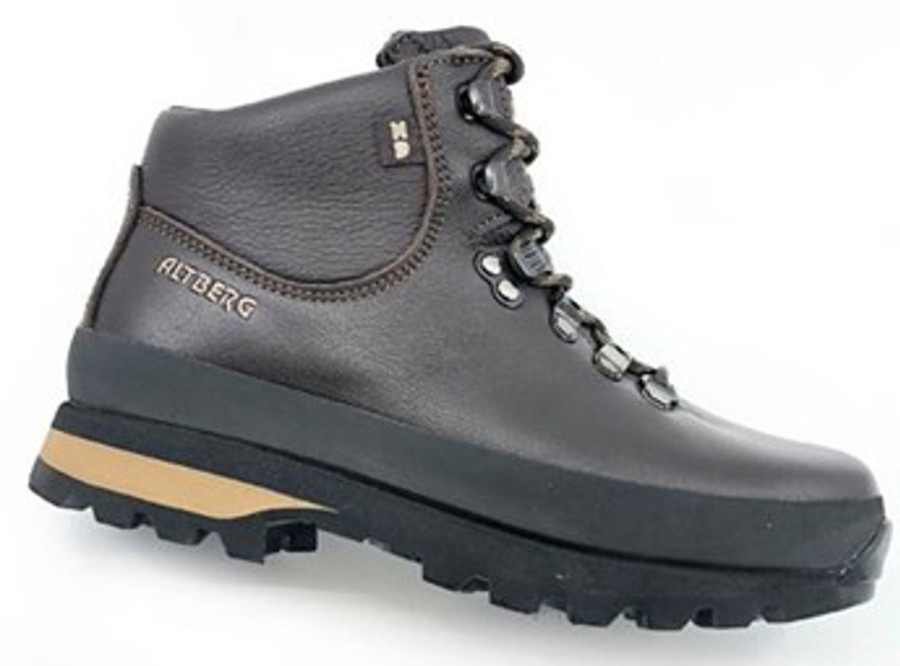 Footwear Altberg Walking Boots | Altberg Womens Fremington Lite Boots - Extra Wide Width Brown