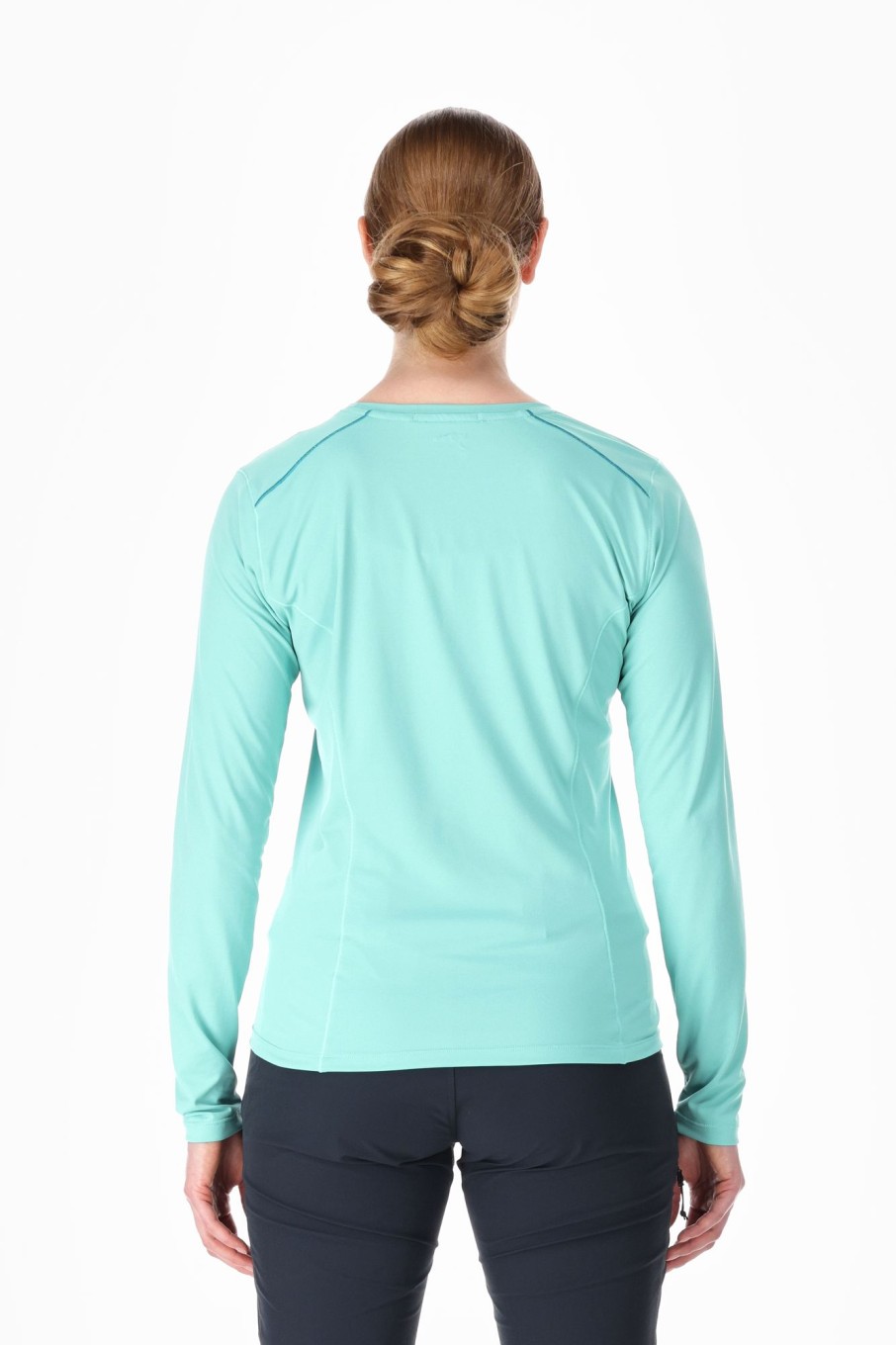 Clothing Rab T Shirts & Base Layers | Rab Womens Force Long Sleeved Tee - Meltwater Blue