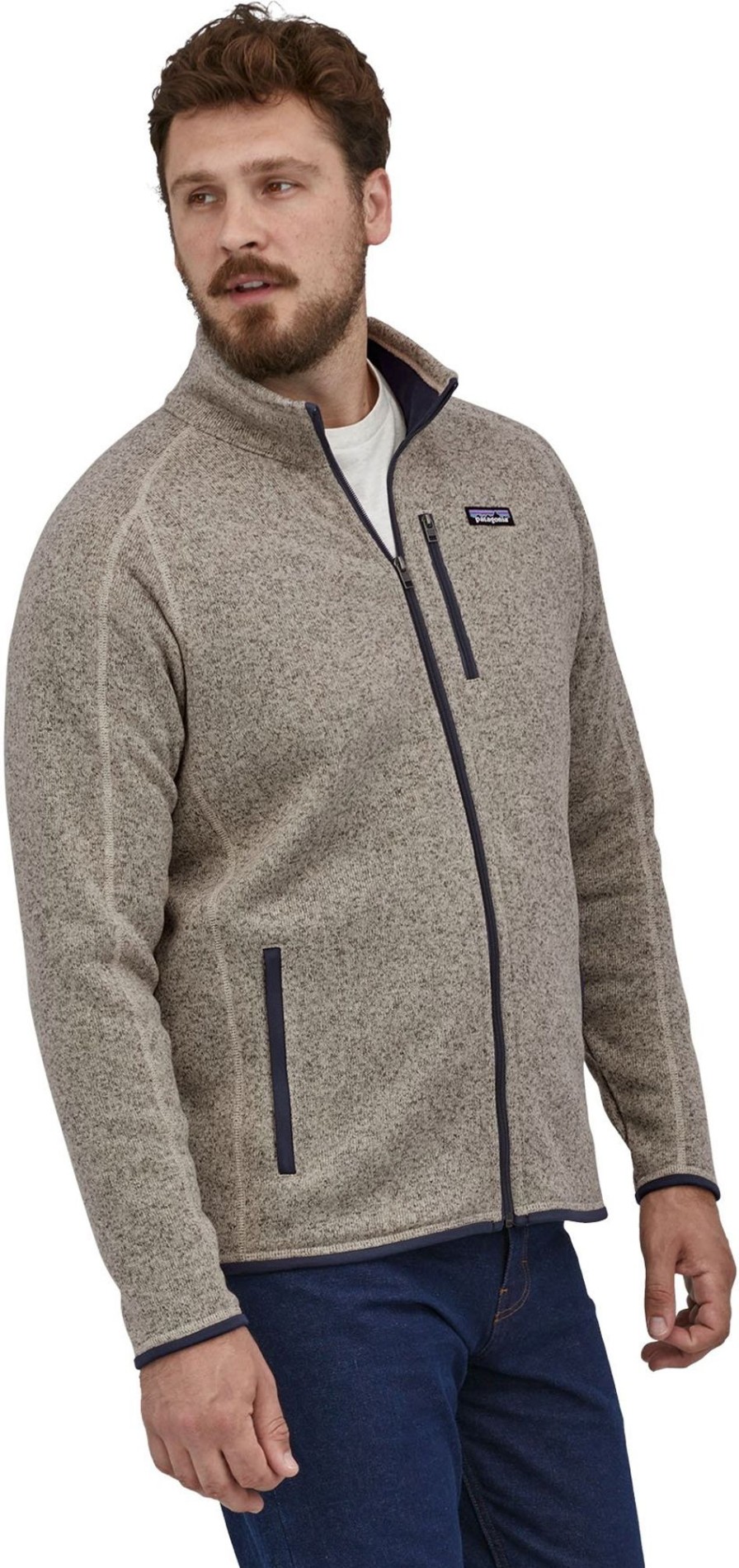 Clothing Patagonia Fleece & Mid Layer | Patagonia Mens Better Sweater Jacket - Oar Tan Brown