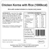 Equipment Expedition Foods Lunch/ Dinner | Expedition Foods Chicken Korma With Rice - 1000Kcal Black