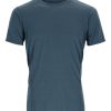 Clothing Rab T Shirts & Base Layers | Rab Mens Syncrino Base Tee - Orion Blue