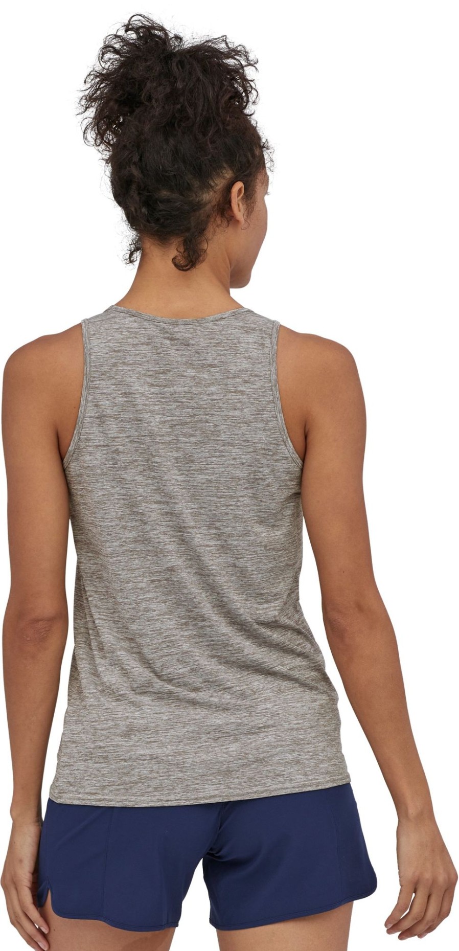 Clothing Patagonia T Shirts & Base Layers | Patagonia Womens Cap Cool Daily Tank - Feather Grey