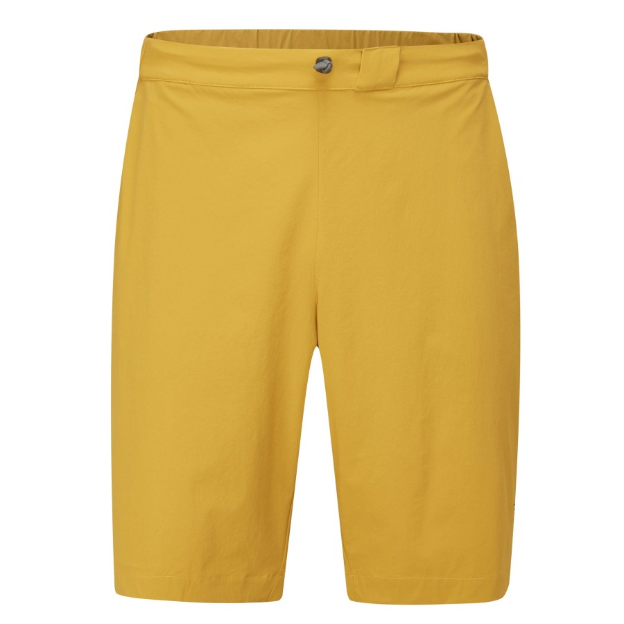 Clothing Rab Shorts | Rab Mens Momentum Shorts - Sahara Yellow