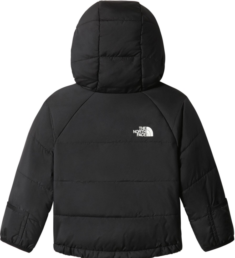 Clothing The North Face Jackets & Vests | The North Face Infant Reversible Perrito Jacket - Tnf Black-Asphalt Grey