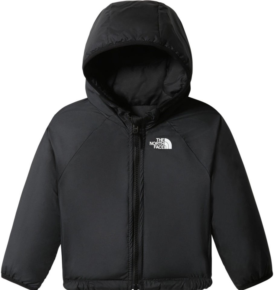 Clothing The North Face Jackets & Vests | The North Face Infant Reversible Perrito Jacket - Tnf Black-Asphalt Grey