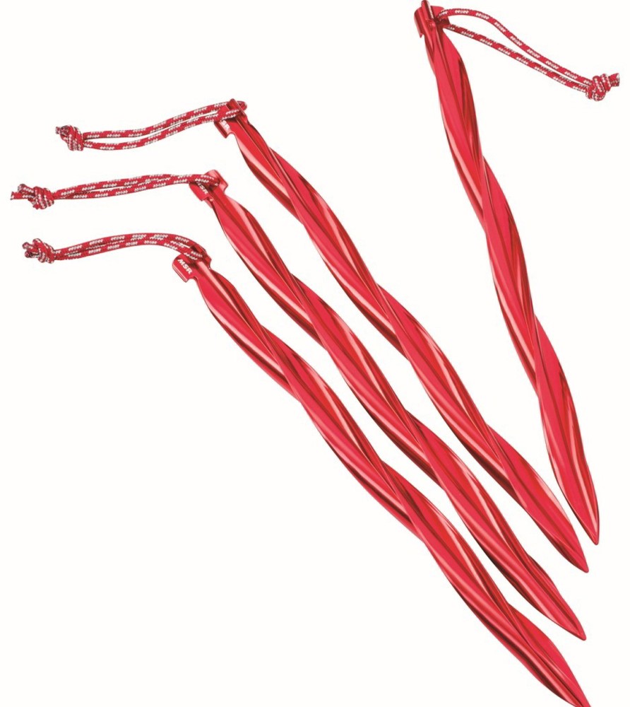 Camping MSR Tent Pegs | Msr Cyclone Stakes Red