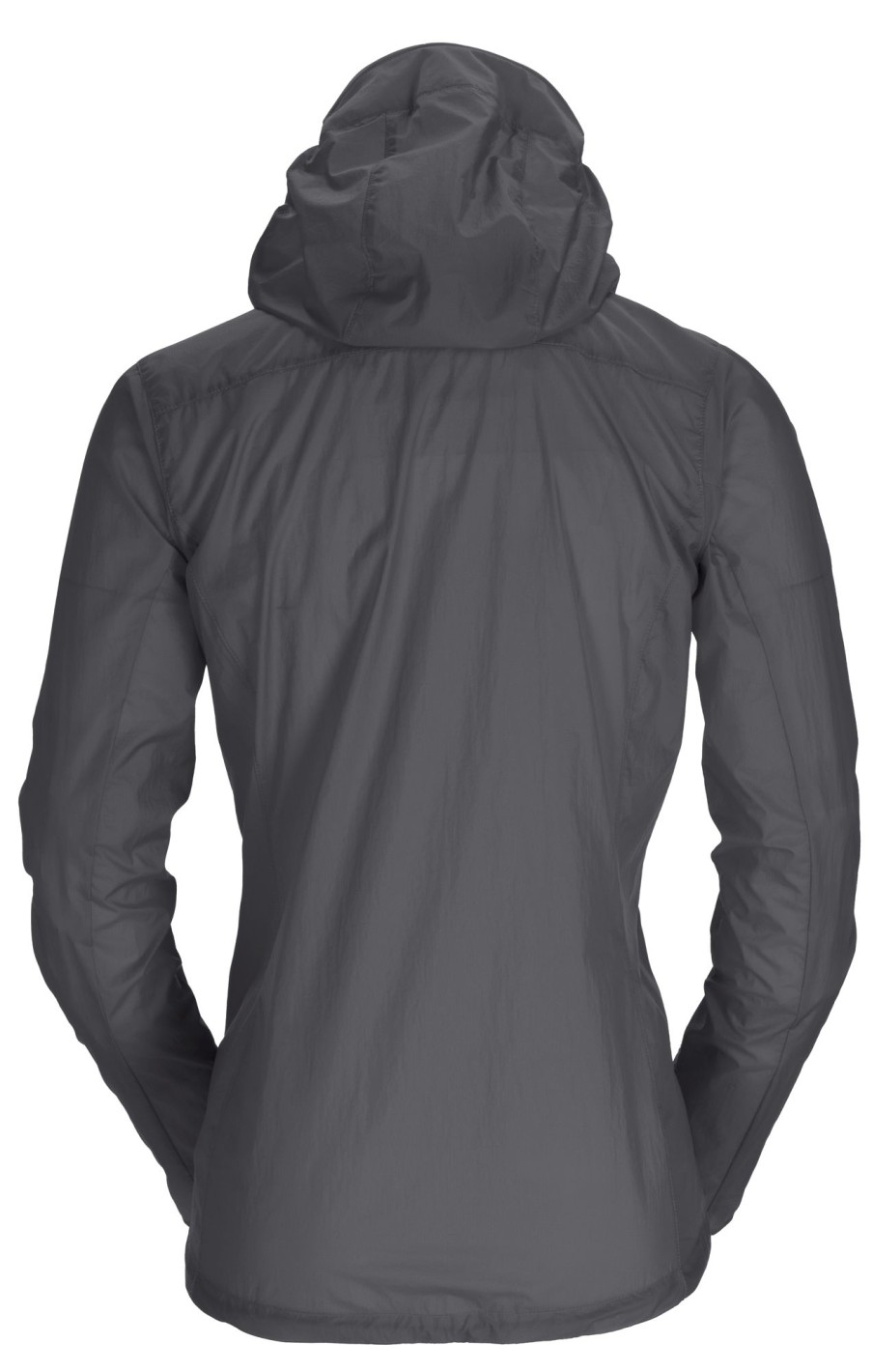 Clothing Rab Windshirts | Rab Womens Vital Hoody - Graphene Black