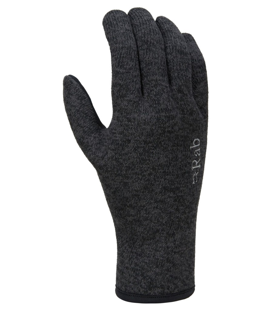 Clothing Rab Gloves | Rab Womens Quest Infinium Gloves - Anthracite Black