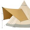 Camping Tentipi Extensions & Canopies | Tentipi Canopy Pro Cp - 5/7 Brown