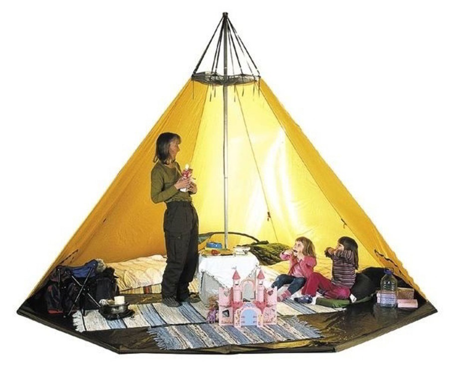 Camping Tentipi Bedrooms & Inners | Tentipi Inner Tent Comfort 7 Yellow