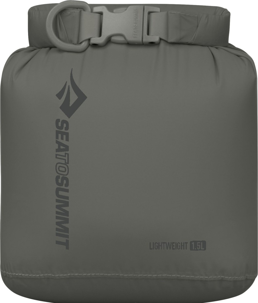 Rucksacks Sea To Summit Dry Bags & Waterproof Cases | Sea To Summit Lightweight Dry Bag - 1.5L - Beluga Grey