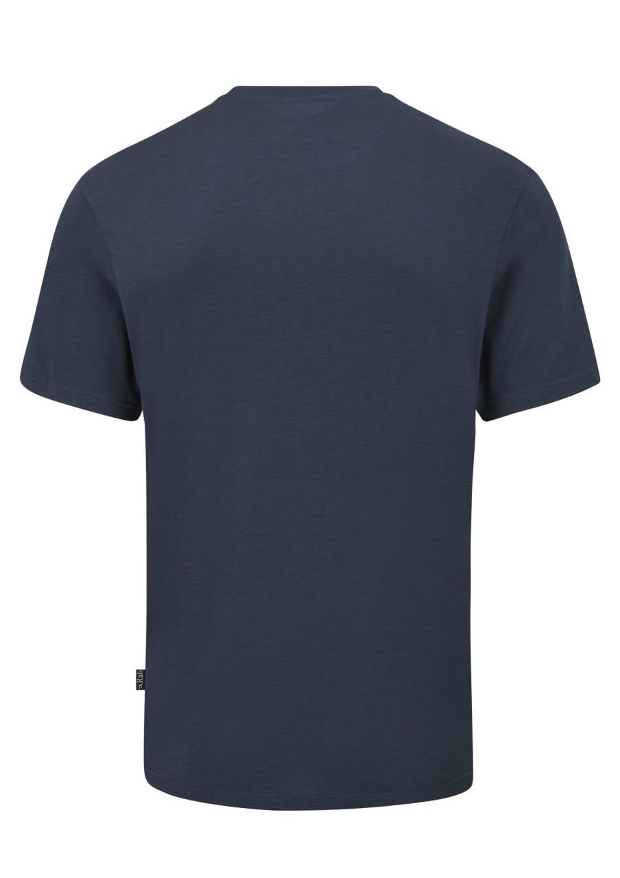 Clothing Rab T Shirts & Base Layers | Rab Mens Crimp Reflection Tee - Tempest Blue