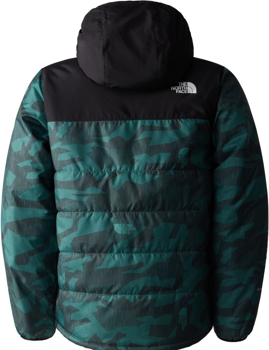 Clothing The North Face Jackets & Vests | The North Face Boys Never Stop Synthetic Jacket - Dark Sage Rain Camo Print