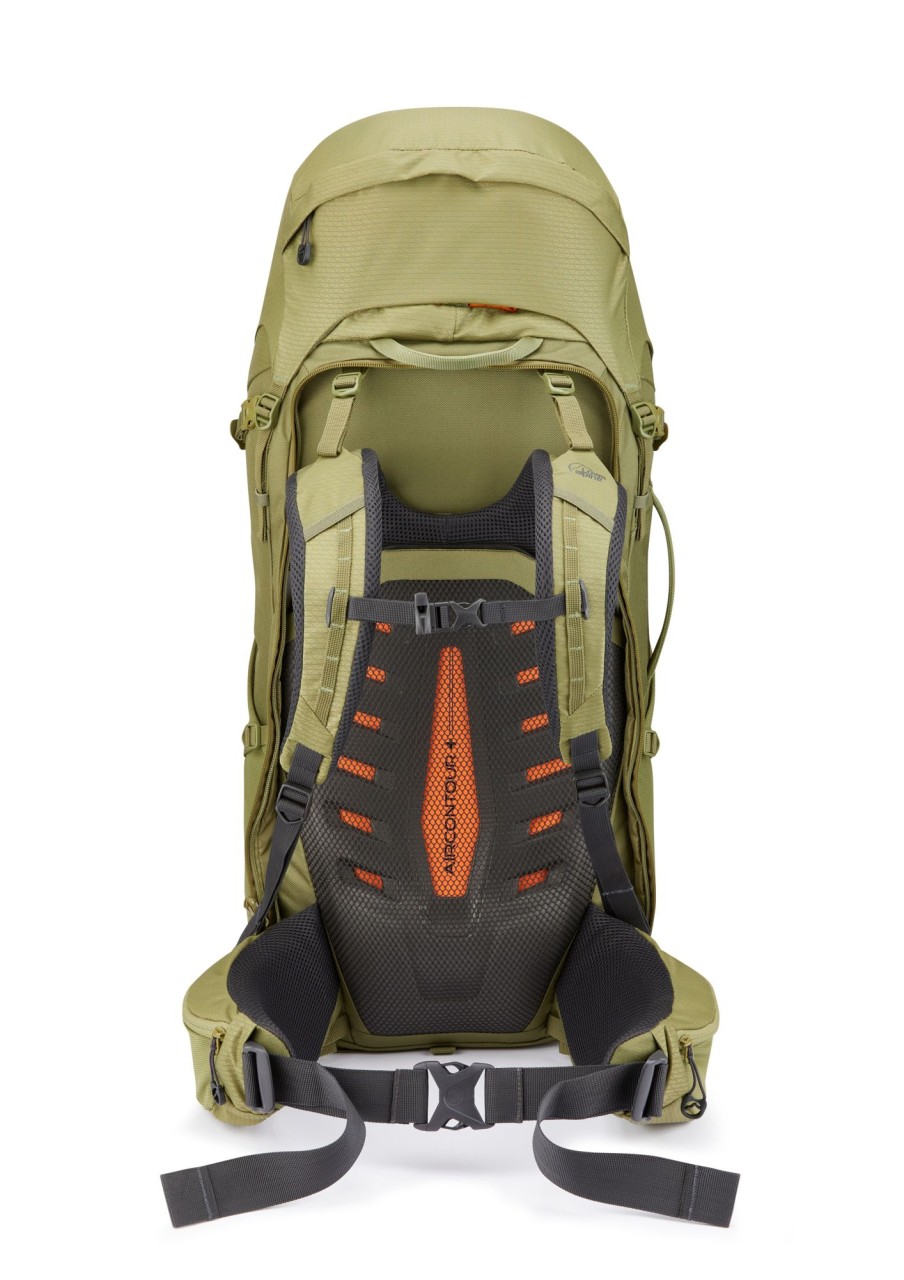 Rucksacks Lowe Alpine Luggage & Carry-On | Lowe Alpine Womens Escape Trek Nd50:60 Rucksack - Chlorite Green