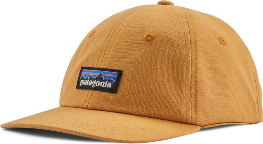 Clothing Patagonia Hats | Patagonia P-6 Label Trad Cap - Dried Mango Orange