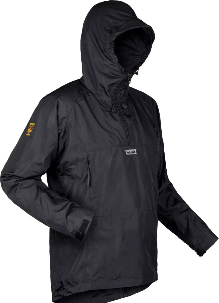 Clothing Paramo Windshirts | Paramo Unisex Fuera Classic Smock Black