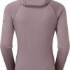 Clothing Montane Fleece & Mid Layer | Montane Womens Fury Lite Hoodie - Moonscape Purple