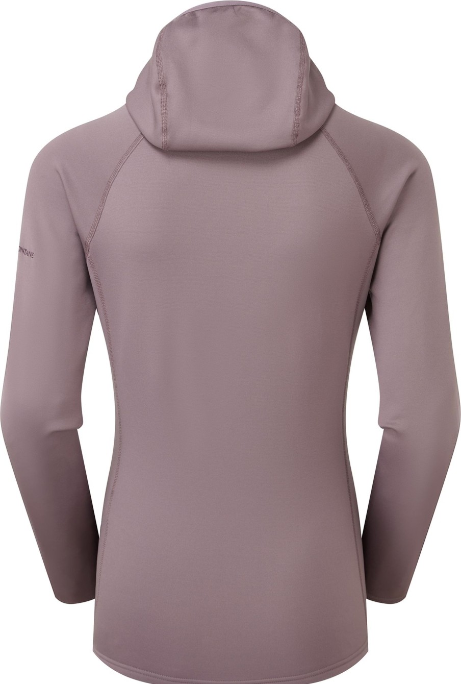 Clothing Montane Fleece & Mid Layer | Montane Womens Fury Lite Hoodie - Moonscape Purple