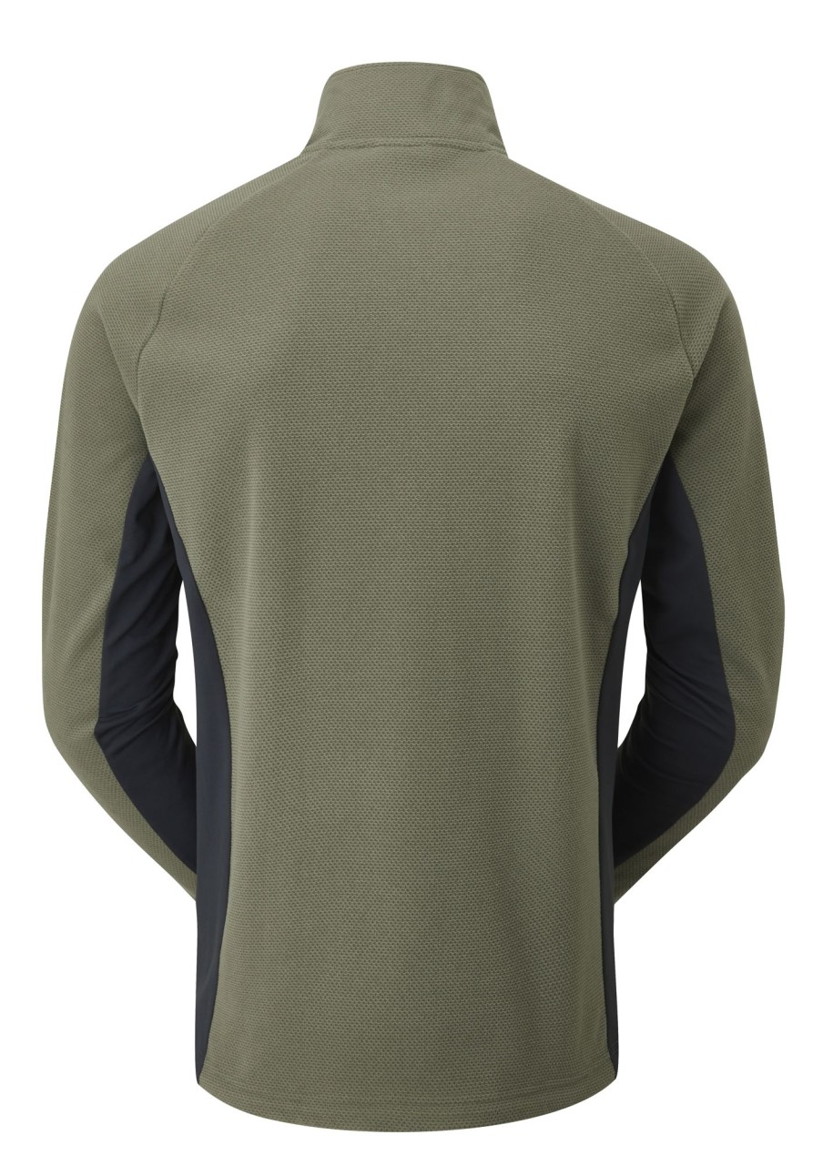 Clothing Rab Fleece & Mid Layer | Rab Mens Capacitor Pull-On - Light Khaki Green