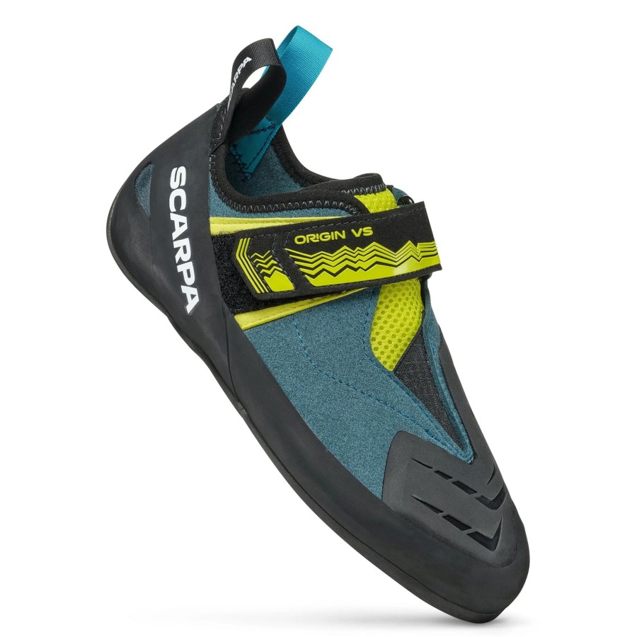 Equipment Scarpa Climbing Shoes | Scarpa Origin Vs Climbing Shoe - Petrol-Lime Blue