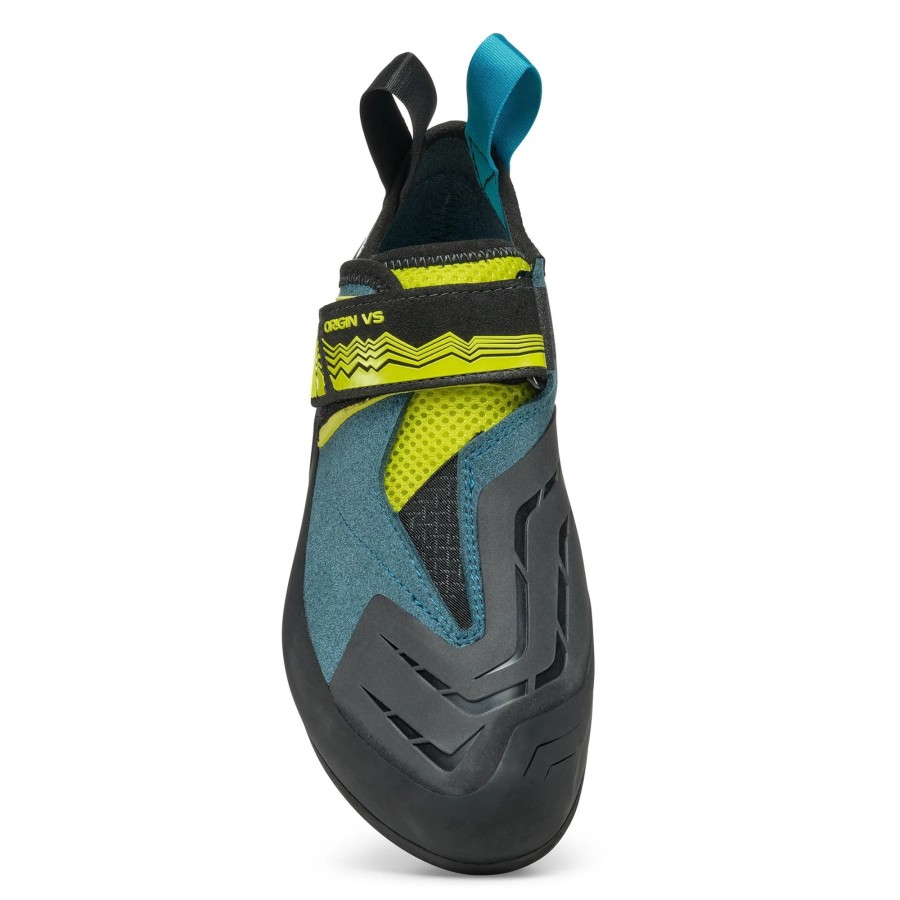 Equipment Scarpa Climbing Shoes | Scarpa Origin Vs Climbing Shoe - Petrol-Lime Blue