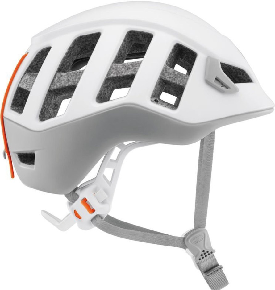 Equipment Petzl Climbing Helmets | Petzl Meteora Climbing Helmet Gray White