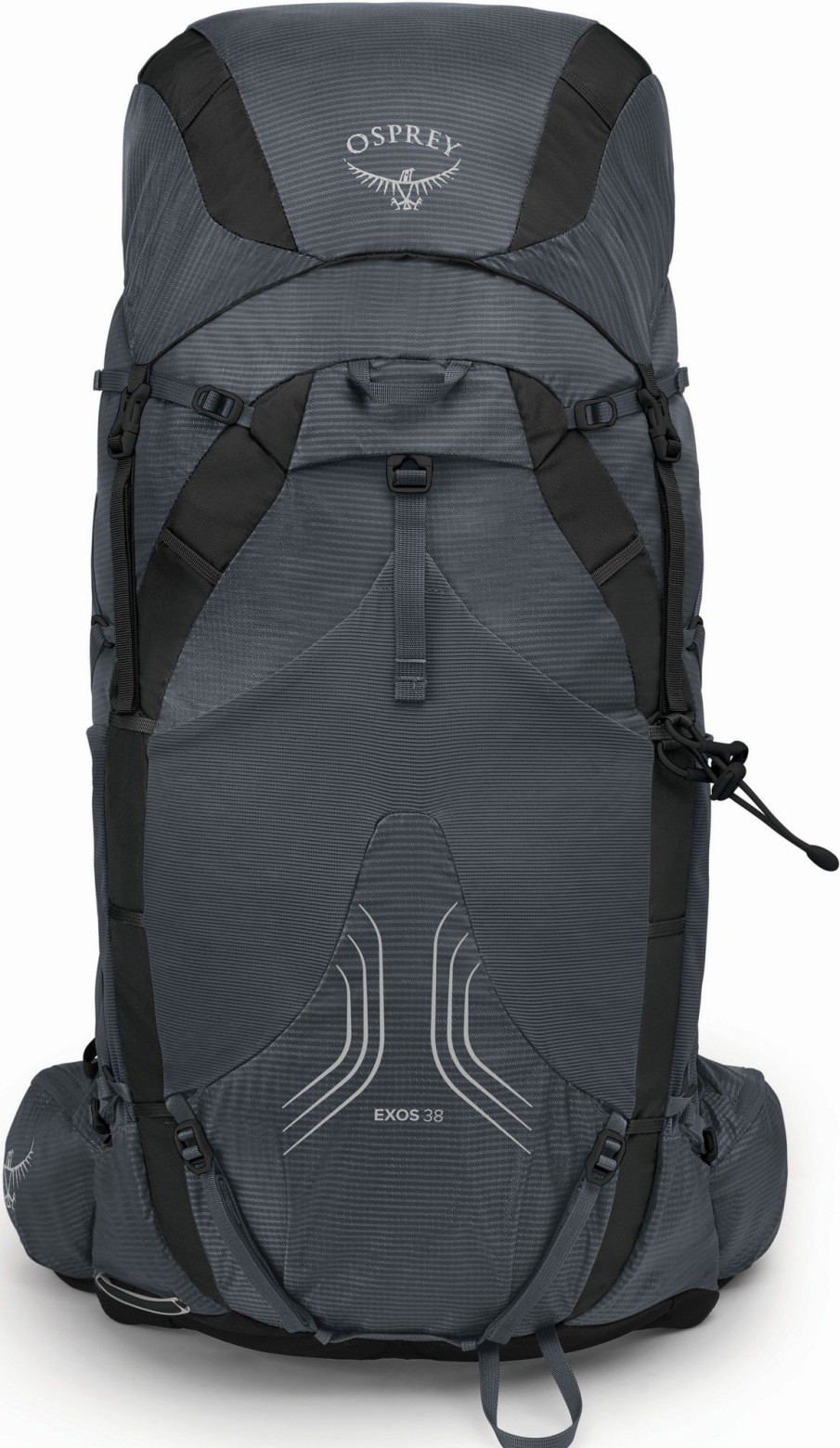 Rucksacks Osprey Fast & Light Rucksacks And Vests | Osprey Exos 38 Rucksack - Tungsten Grey